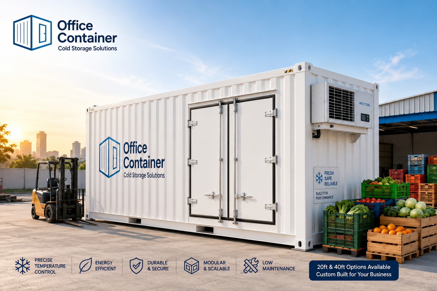 Cold Small Storage Containers Revolutionizing Cold Storage by Office Container — OfficeContainer