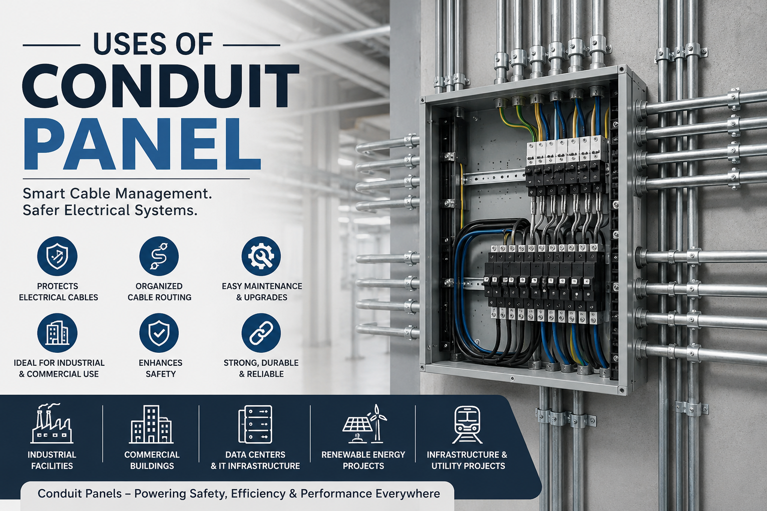 Uses of Conduit Panels: Applications, Benefits & Electrical Safety ...
